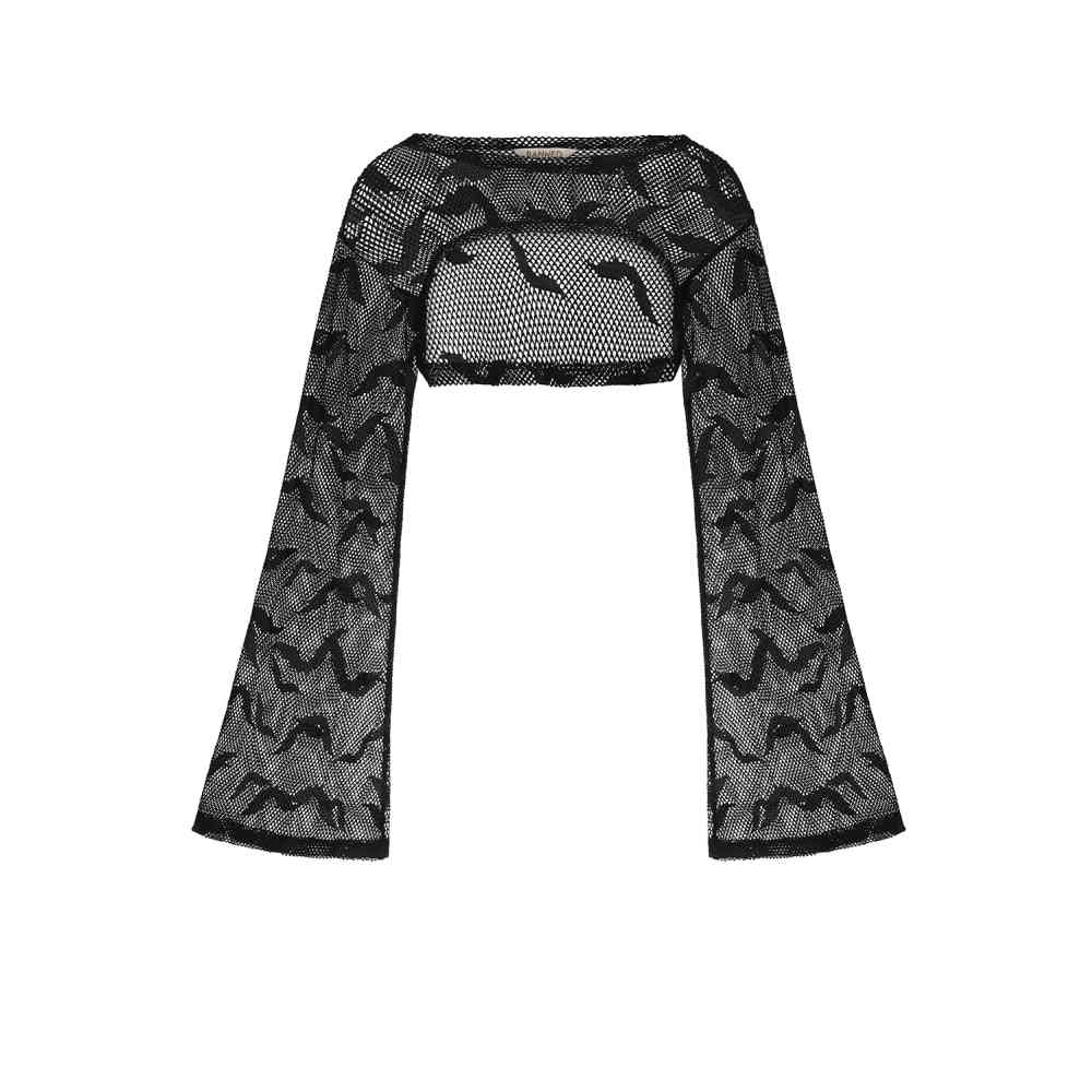 Banned - Selena Crop top - Noir